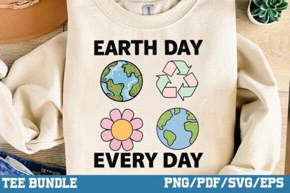 Earth Day, Every Day: A Graphic Shirt Design for Conscious Creatives