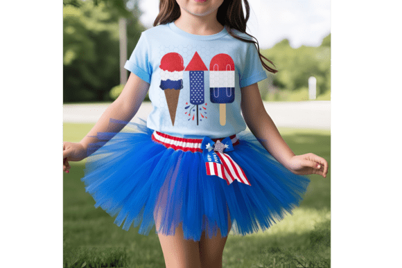 Red, White & Blue Faux Glitter Graphic: Sparkle for Your Projects