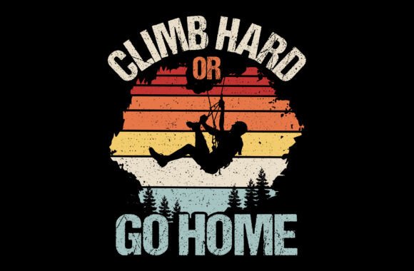 Rock Climbing Graphic Sublimation: Your All-in-One Design Asset