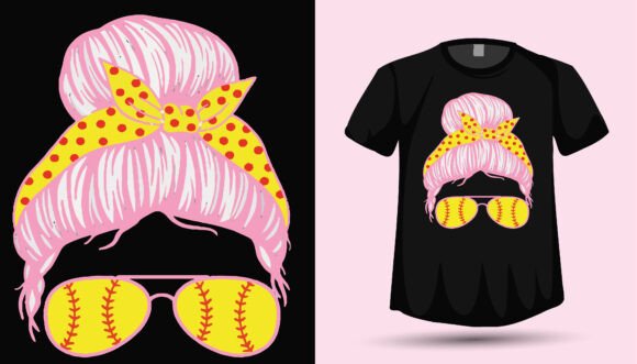 Softball Tshirt Design Graphic & Vector: Unlocking Creative Potential