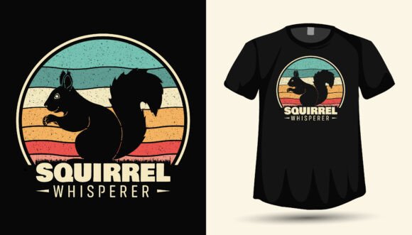 Why This Squirrel T-Shirt Design Is a Print-on-Demand Workhorse